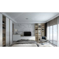 Integrated Cabinet Design Pet Highlight Panel Bedroom Wardrobe